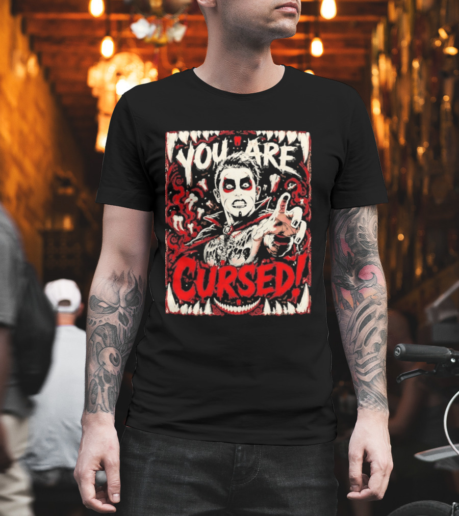 Danhausen You Are Cursed Pro Wrestling T-Shirt