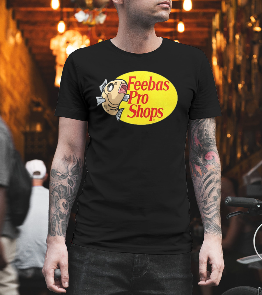 Feebas Pro Shops Fun Fish Illustration For Fans T-Shirt