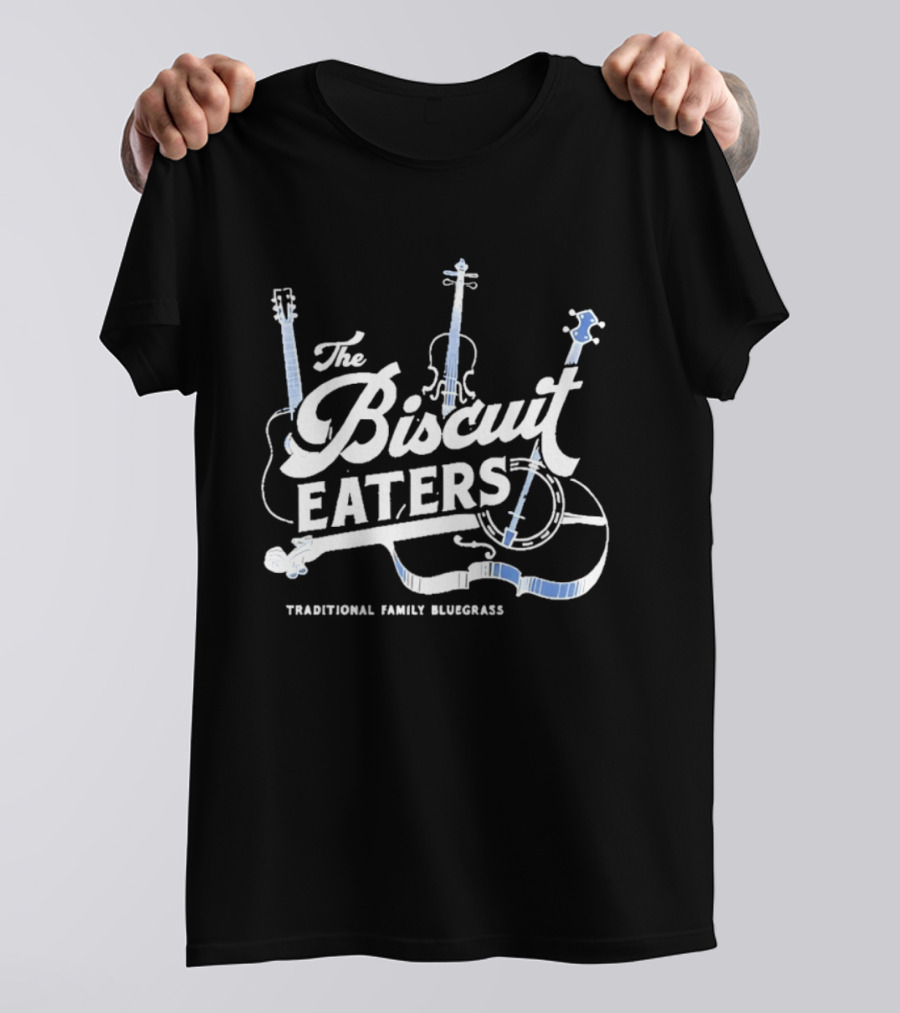 The Biscuit Eaters Traditional Family Bluegrass Musical Instruments T-Shirt