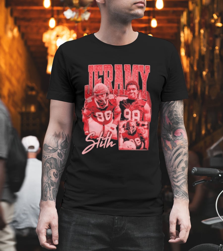 Jeramy Stith 99 Football Sports Number 98 T-Shirt