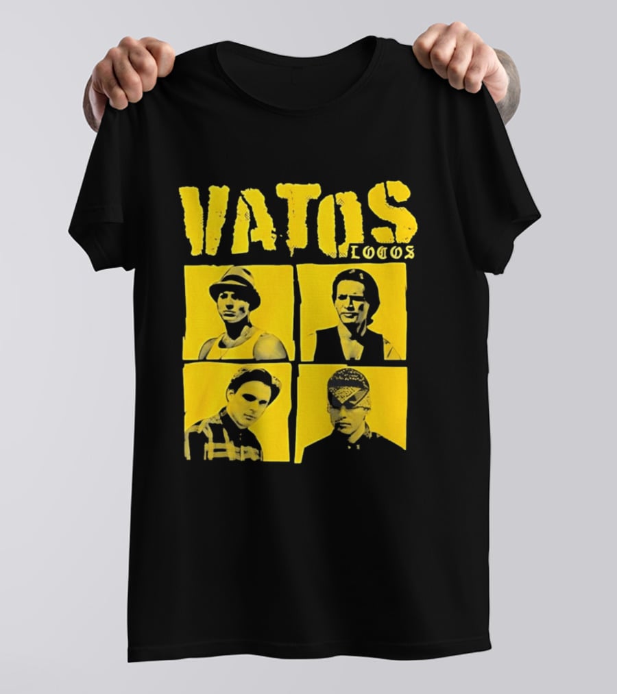 Vatos Locos Characters Yellow T-Shirt
