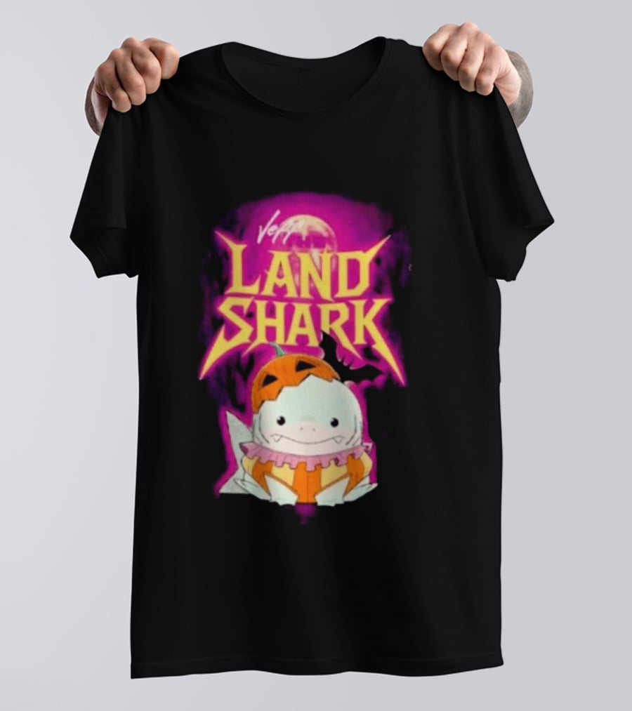 Veep Marvel Rivals Jeff The Land Shark Pumpkin T-Shirt