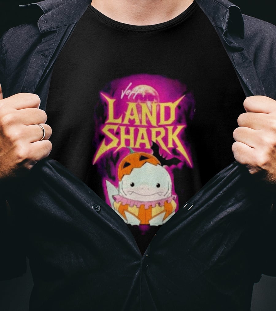 Veep Marvel Rivals Jeff The Land Shark Pumpkin T-Shirt