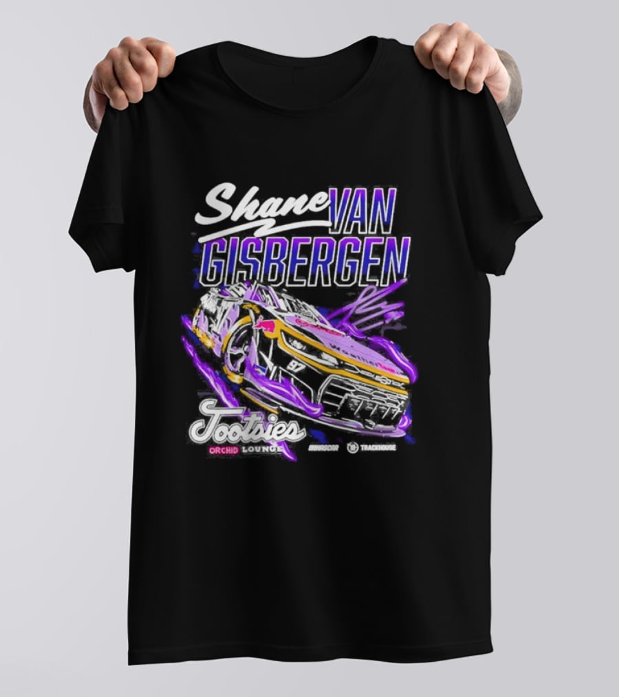 Shane Van Gisbergen #97 2026 Tootsies Orchid Sweeps Racing Car T-Shirt