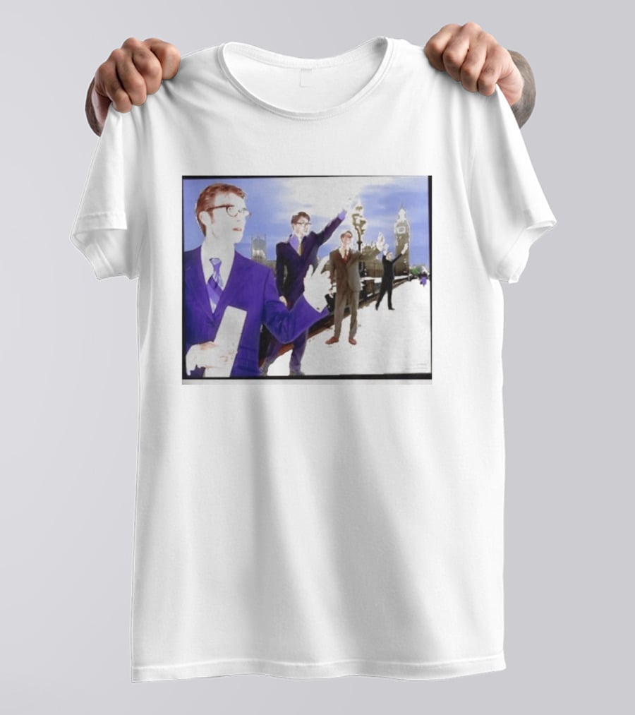 Blur X Junya Watanabe Suit Collection With Big Ben T-Shirt