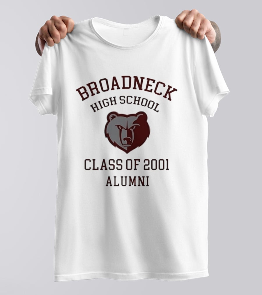 Broadneck High School Class Of 2001 Alumni Bear T-Shirt