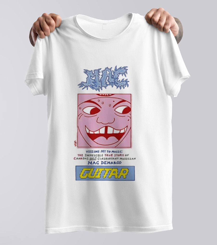 MAC Visions Set To Music Guitar Mac Demarco True Story T-Shirt