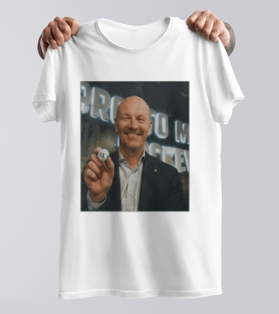 Mats Sundin Toronto Maple Leafs Proud Moment Achievement Win Draft Lottery T-Shirt