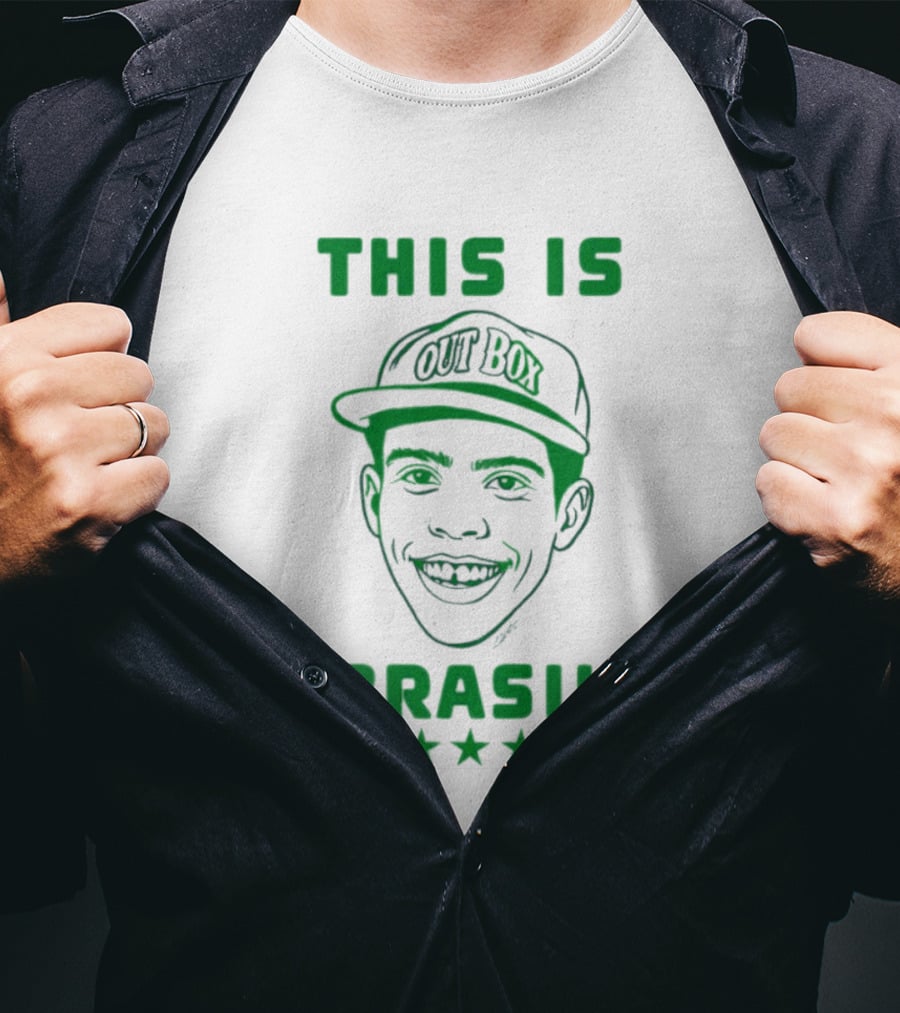 Ronaldo Nazario This Is Brasil Out Box Five Star T-Shirt