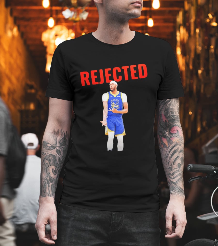 Anthony Davis Rejected Golden State Warriors Basketball T-Shirt
