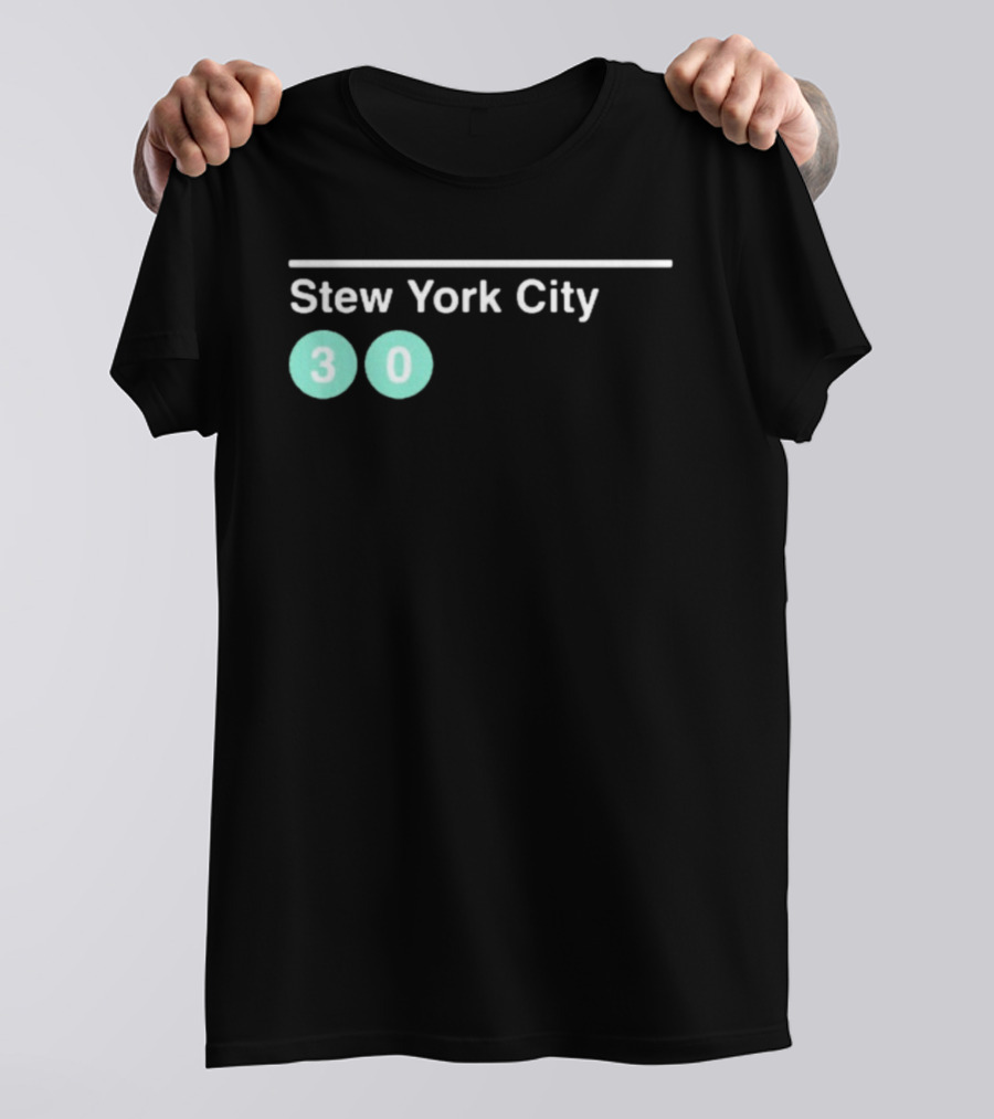 Stew York City 30 Breanna Stewart NY Liberty WNBA T-Shirt