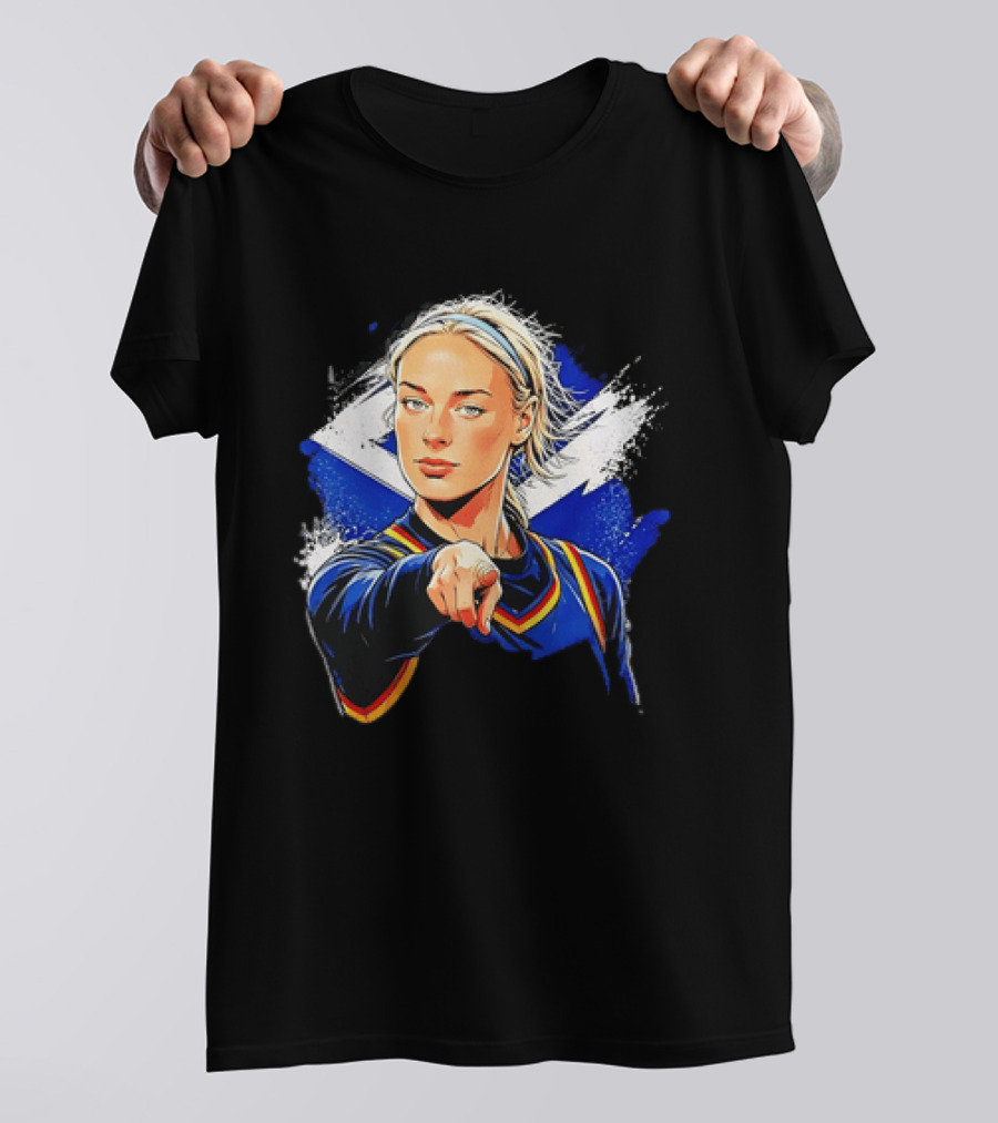 Indiana Fever Sophie Cunningham Pointing Meme T-Shirt