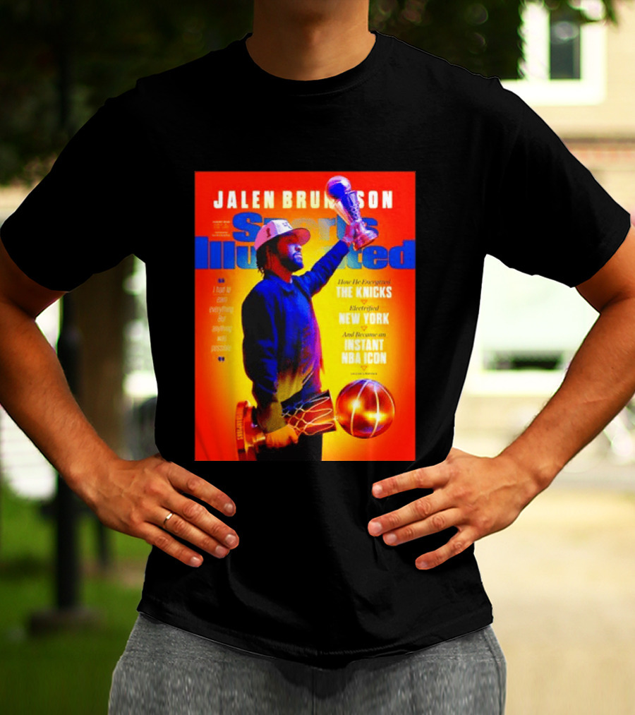 Jalen Brunson Sports Illustrated The Knicks Electrified New York Instant NBA Icon August 2026 T-Shirt