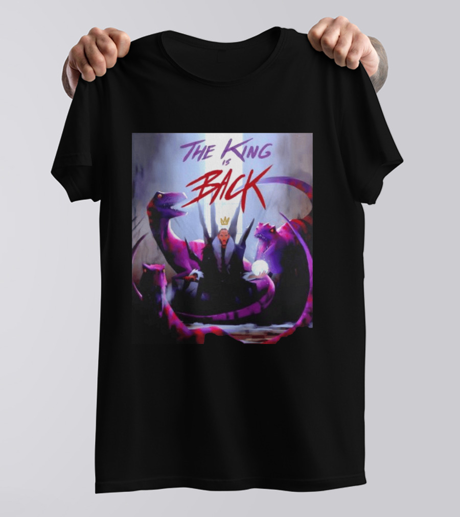 Kawhi Leonard Toronto Raptors The King Is Back Raptors Crown Return T-Shirt