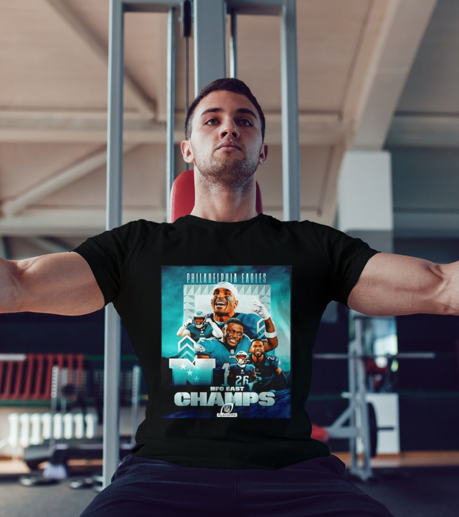 Philadelphia Eagles NFC East Champs 2022 Playoffs T-Shirt