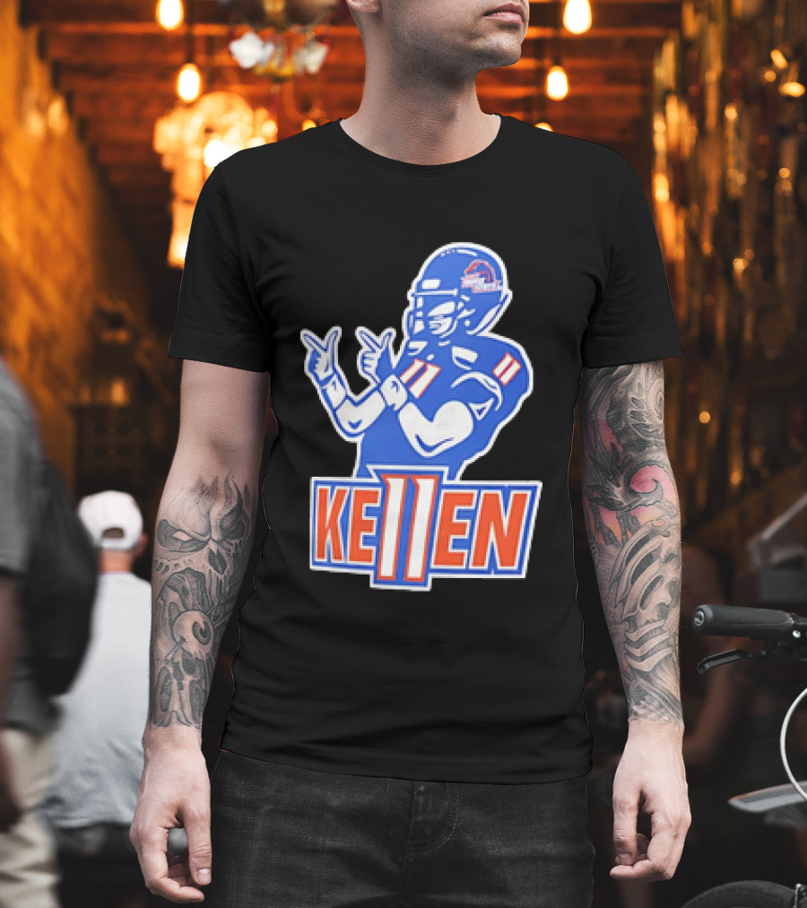 Kellen Moore Boise State Broncos Ke11en Name And Number Football Player T-Shirt