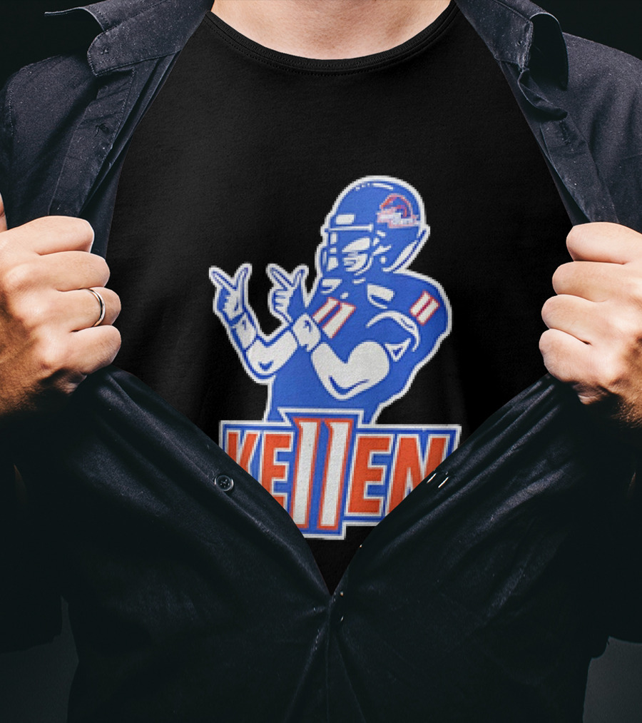 Kellen Moore Boise State Broncos Ke11en Name And Number Football Player T-Shirt