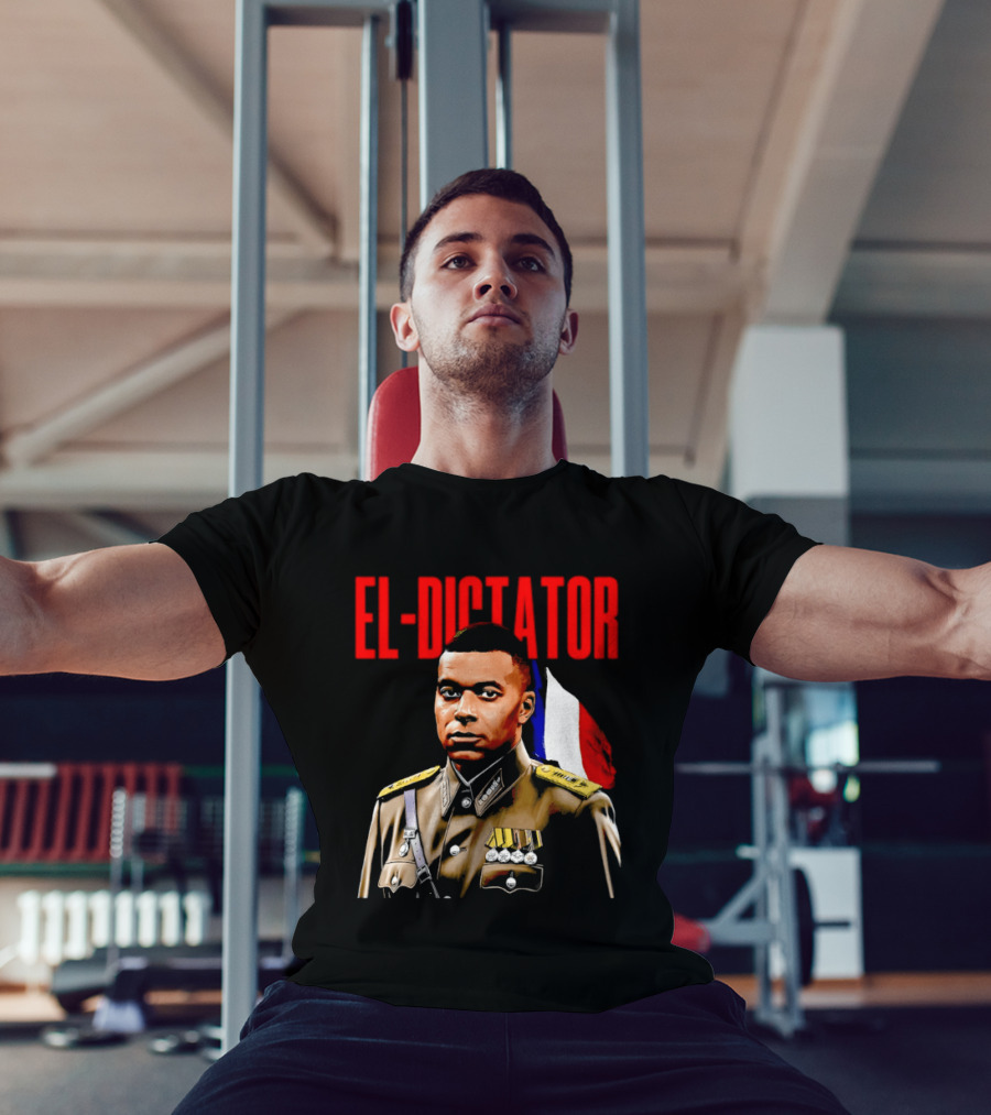 El Dictator Kylian Mbappe Military Jacket French Flag T-Shirt