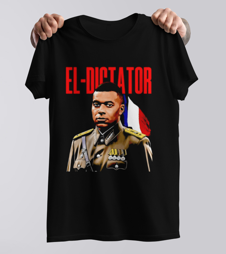 El Dictator Kylian Mbappe Military Jacket French Flag T-Shirt