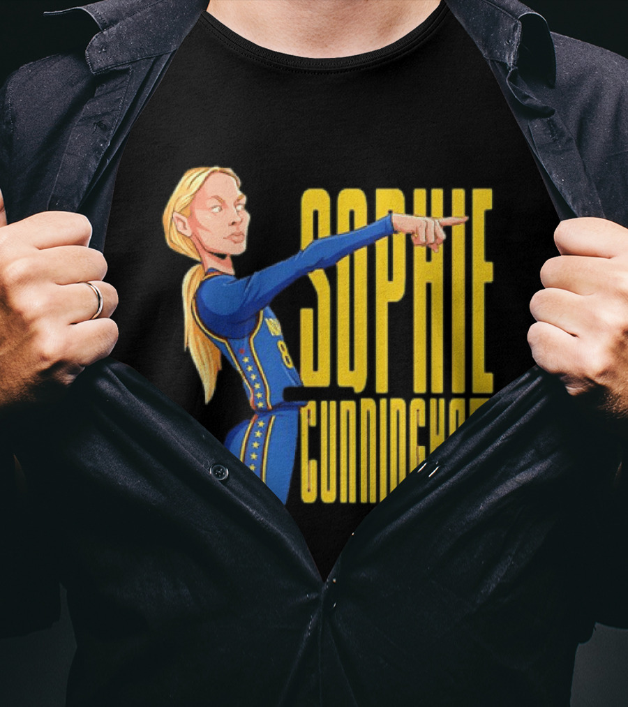 Sophie Cunningham Indiana Fever WNBA 2026 Jersey Game Player T-Shirt