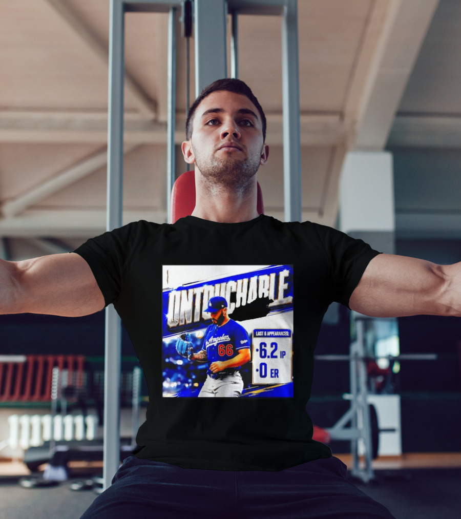 Los Angeles 66 Untouchable Last 6 Appearances 6.2IP 0ER T-Shirt