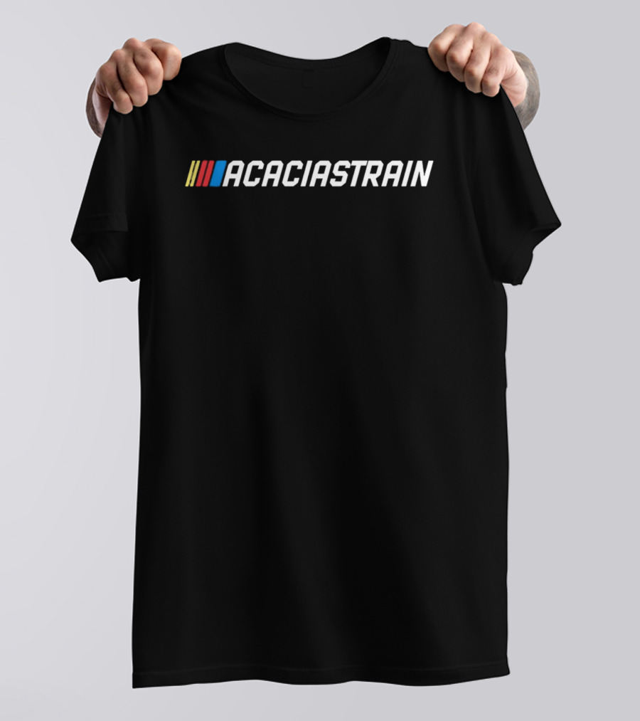 ACACIASTRAIN Merchandise Band Official NASCAR T-Shirt