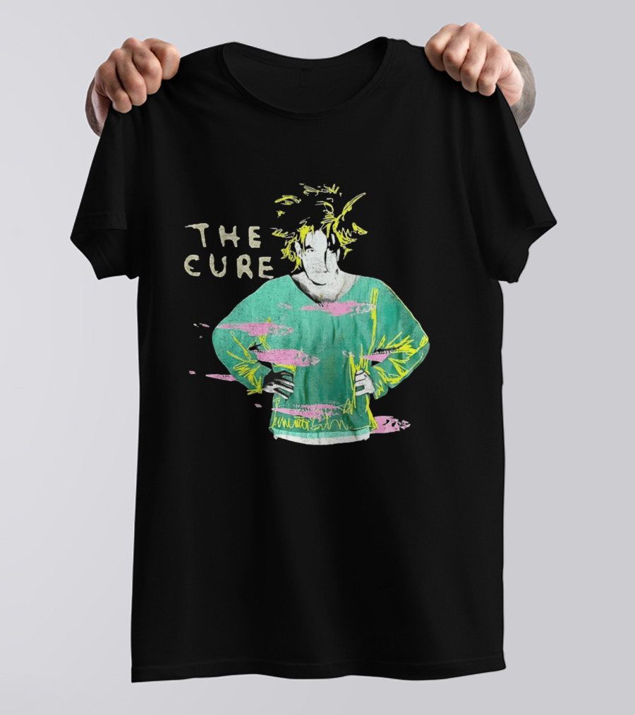 The Cure Standing On A Beach 1986 T-Shirt