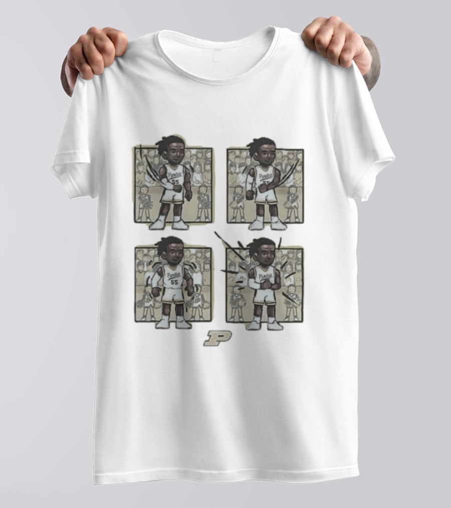 Purdue Basketball The Lance Dance Lance Jones 55 T-Shirt