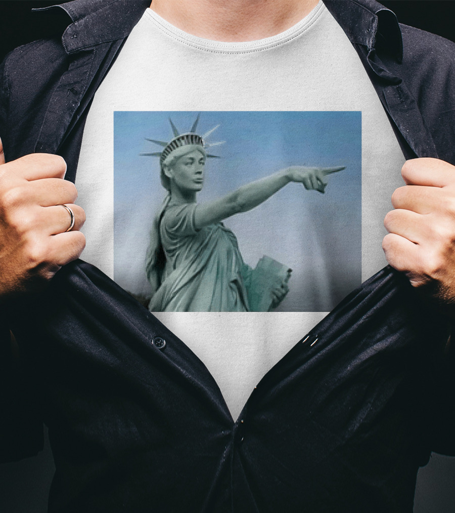 Statue Of Liberty Don't You Point At Me Sophie Cunningham Meme T-Shirt