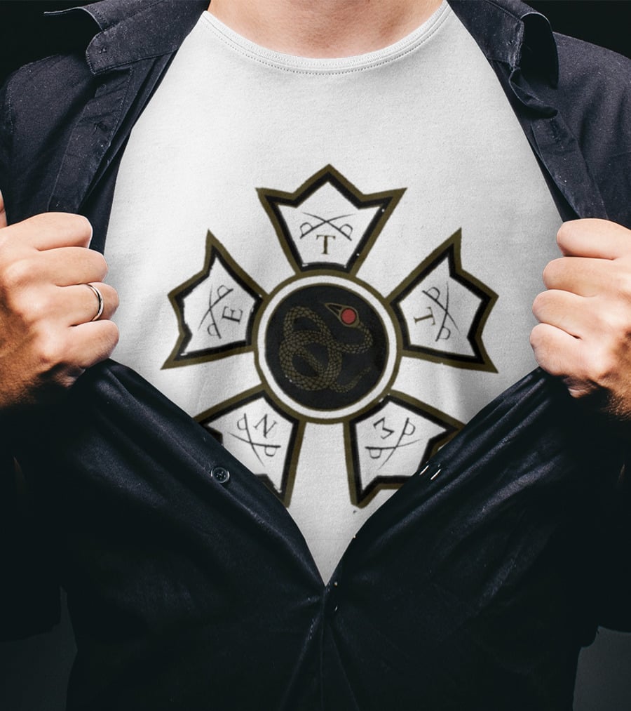 Serpent Sword Symbol P E P N Z P T-Shirt