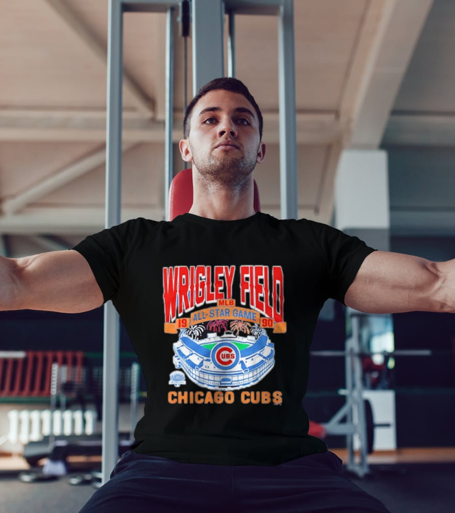 Wrigley Field 1990 MLB All Star Game Chicago Cubs T-Shirt