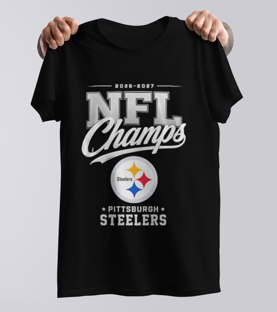 2026 2027 NFL Champs Pittsburgh Steelers T-Shirt