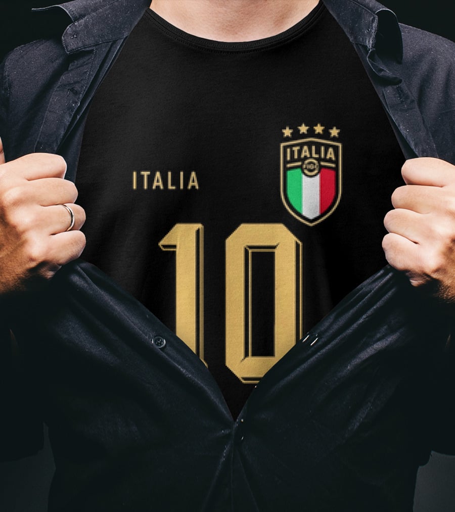 Italia 10 Argentina Lionel Messi T-Shirt