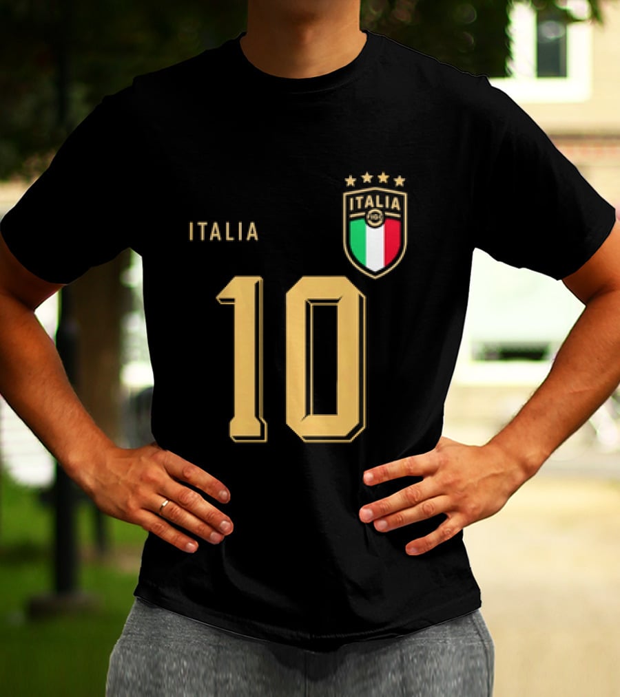 Italia 10 Argentina Lionel Messi T-Shirt