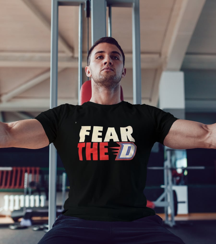 Fear The D DePaul Blue Demons Basketball Team Spirit T-Shirt