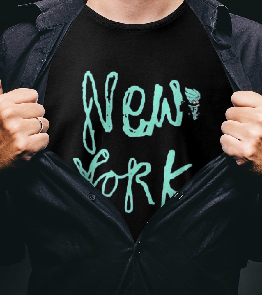New York Liberty 2026 Distressed T-Shirt