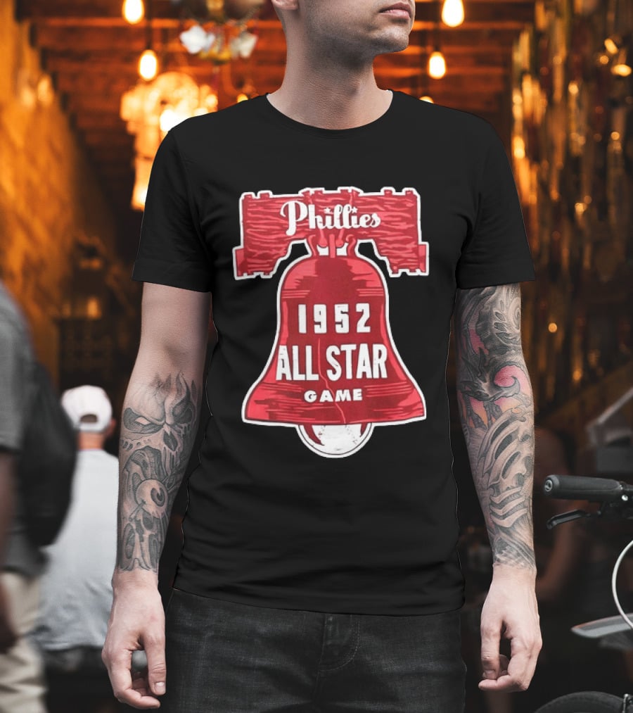 Phillies Liberty Bell 1952 All Star Game T-Shirt
