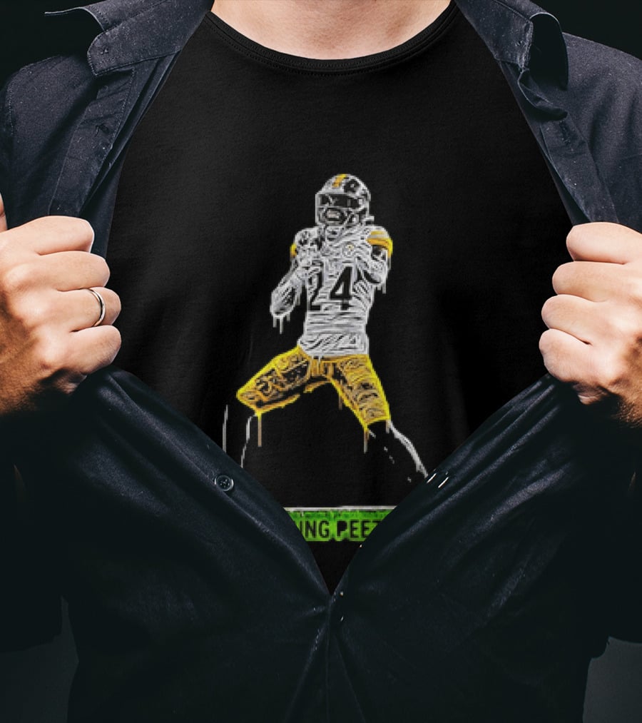 Young Peezy Pittsburgh Steelers Football Player 24 T-Shirt