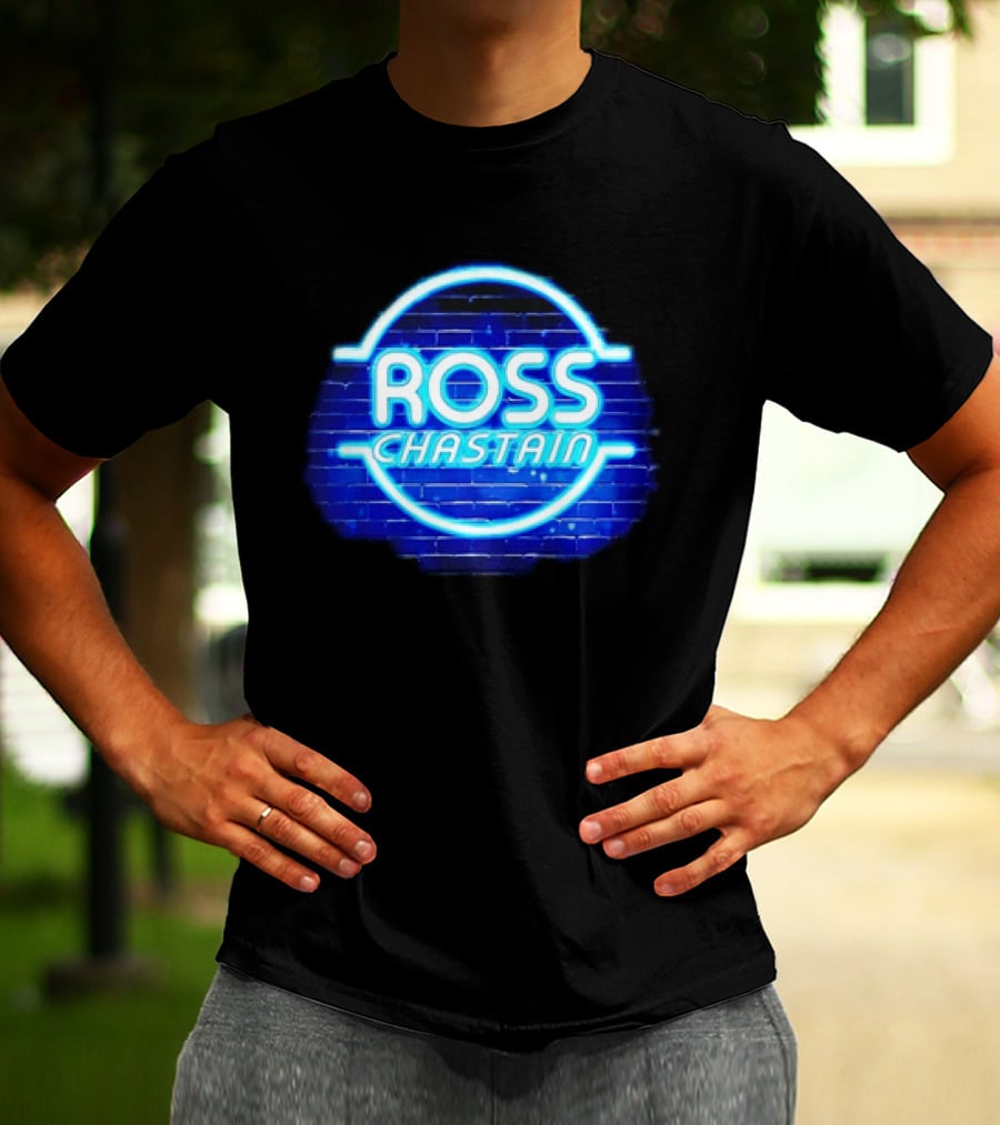 Ross Chastain 1 NASCAR 2026 Neon Light It Up T-Shirt