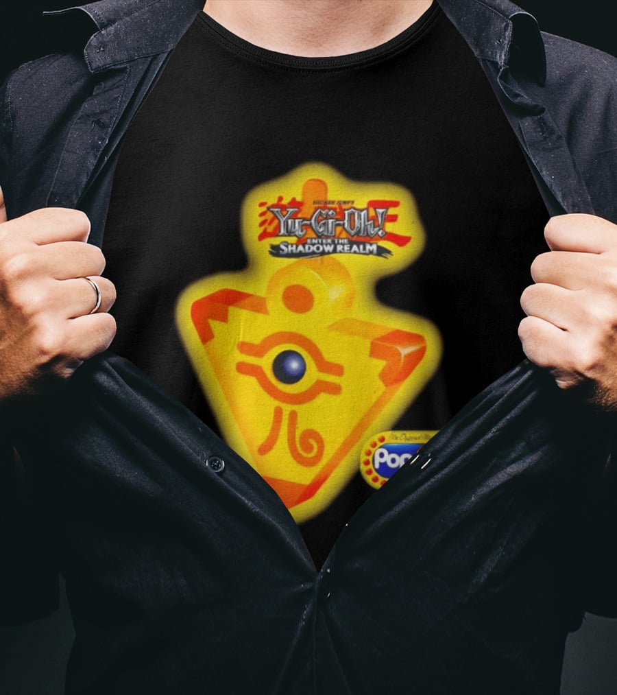 Shonen Jump Yu Gi Oh Enter The Shadow Realm Millennium Puzzle Popsicle T-Shirt