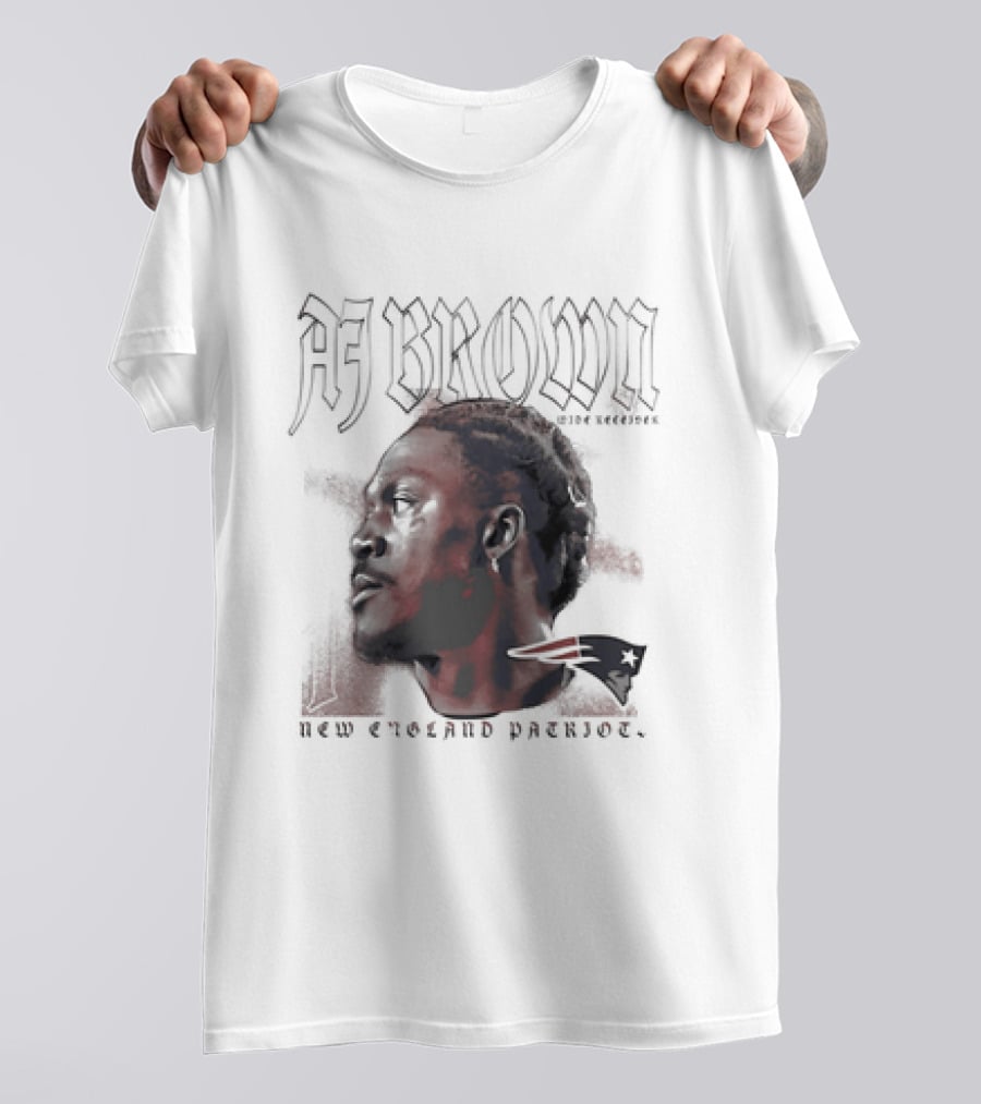 AJ Brown New England Patriots Bootleg T-Shirt