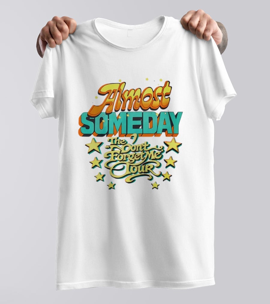 Almost Someday The Don't Forget Me Tour Stars T-Shirt