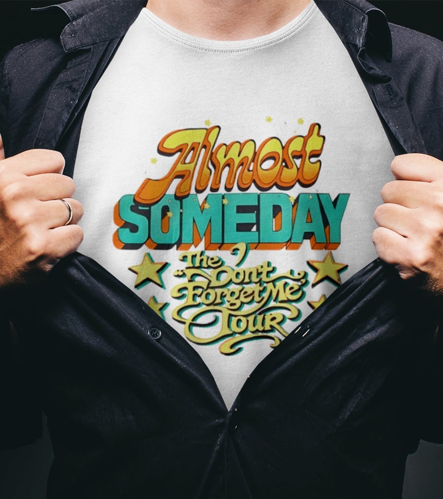 Almost Someday The Don't Forget Me Tour Stars T-Shirt