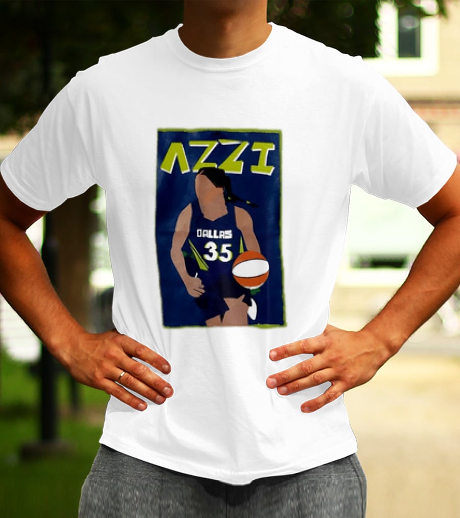 Azzi Fudd Dallas 35 Basketball WNBA 2026 Play Draft T-Shirt
