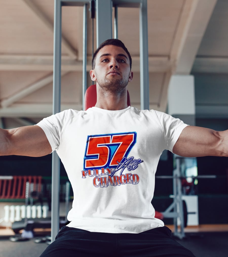Kyle Larson 57 Fully Charged Hendrick Motorsports Racing Fan T-Shirt