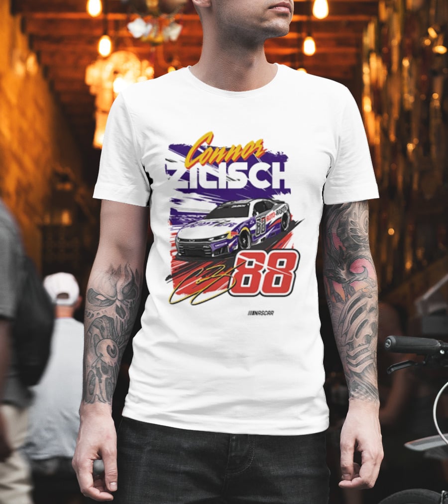 Connor Zilisch #88 NASCAR Racing Car Roto Rooter T-Shirt