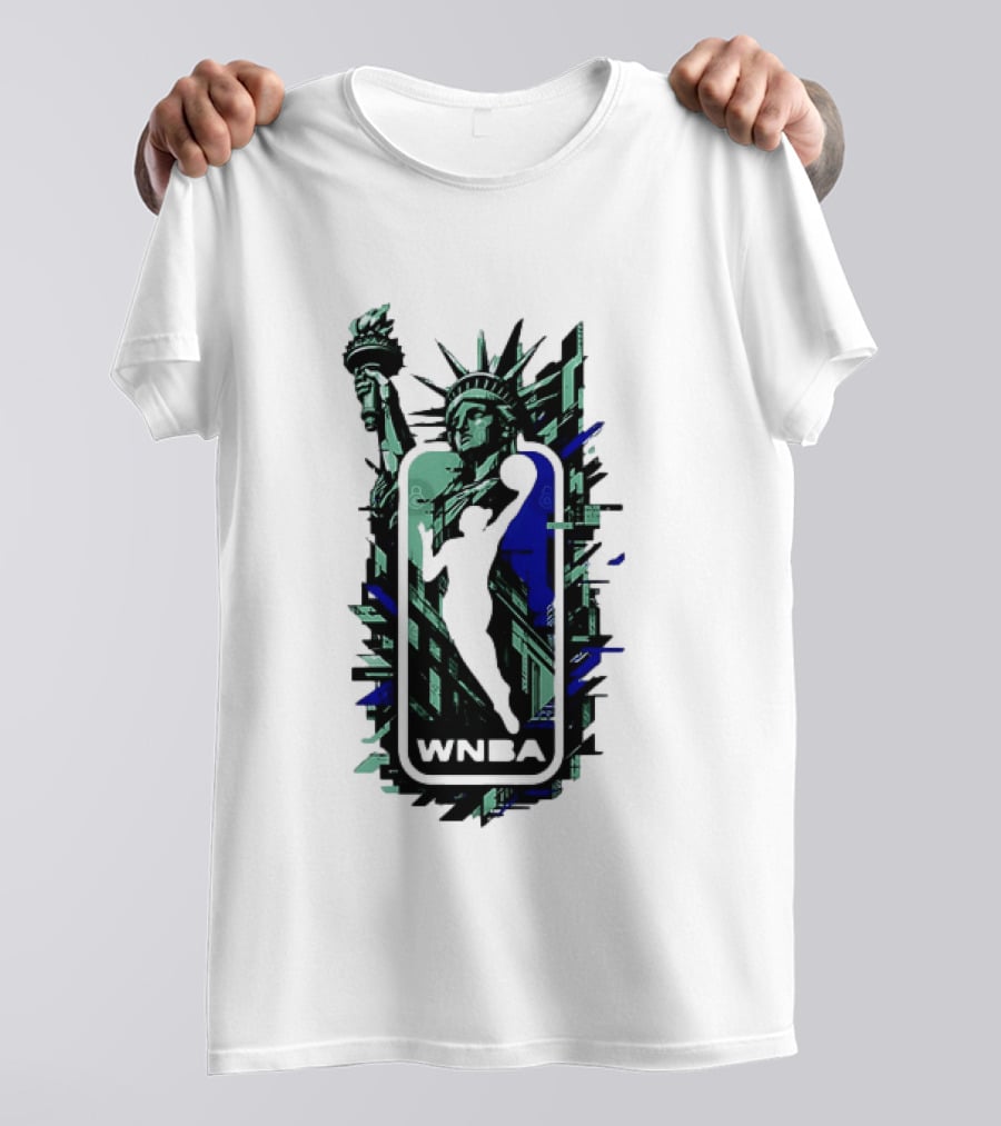 New York Liberty Statue Liberty Crown 2026 T-Shirt