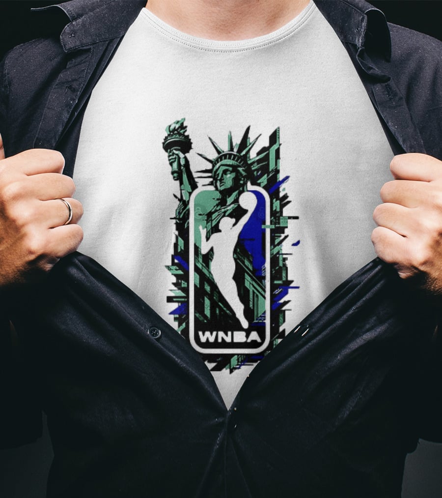 New York Liberty Statue Liberty Crown 2026 T-Shirt