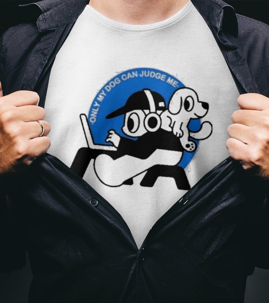 Only My Dog Can Judge Me Laptop User Headphones Gamer T-Shirt