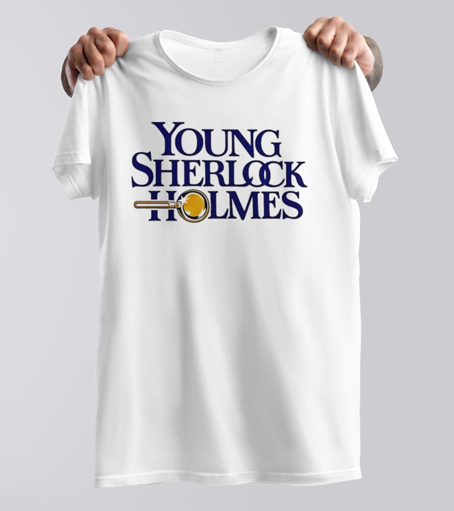 Young Sherlock Holmes 2026 Magnifying Glass Mystery T-Shirt